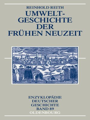 cover image of Umweltgeschichte der Frühen Neuzeit